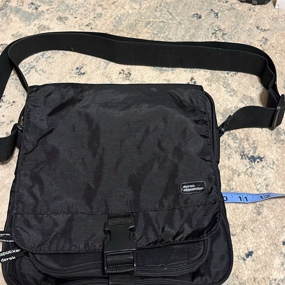 Derek Alexander Black Crossbody Bag with Versatile Design and Durable Material - Picture 5 of 12